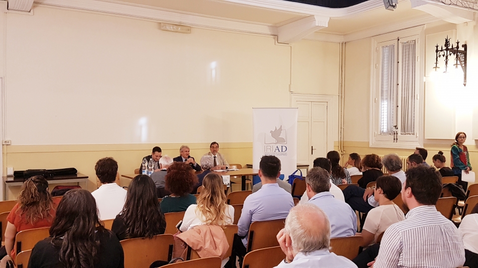 CERIMONIA DI CONSEGNA DEI PREMI DI LAUREA ARCHIVIO DISARMO TULLIO